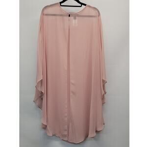 S.L. Fashions Women's Knee Length Capelet Jacket Size 12